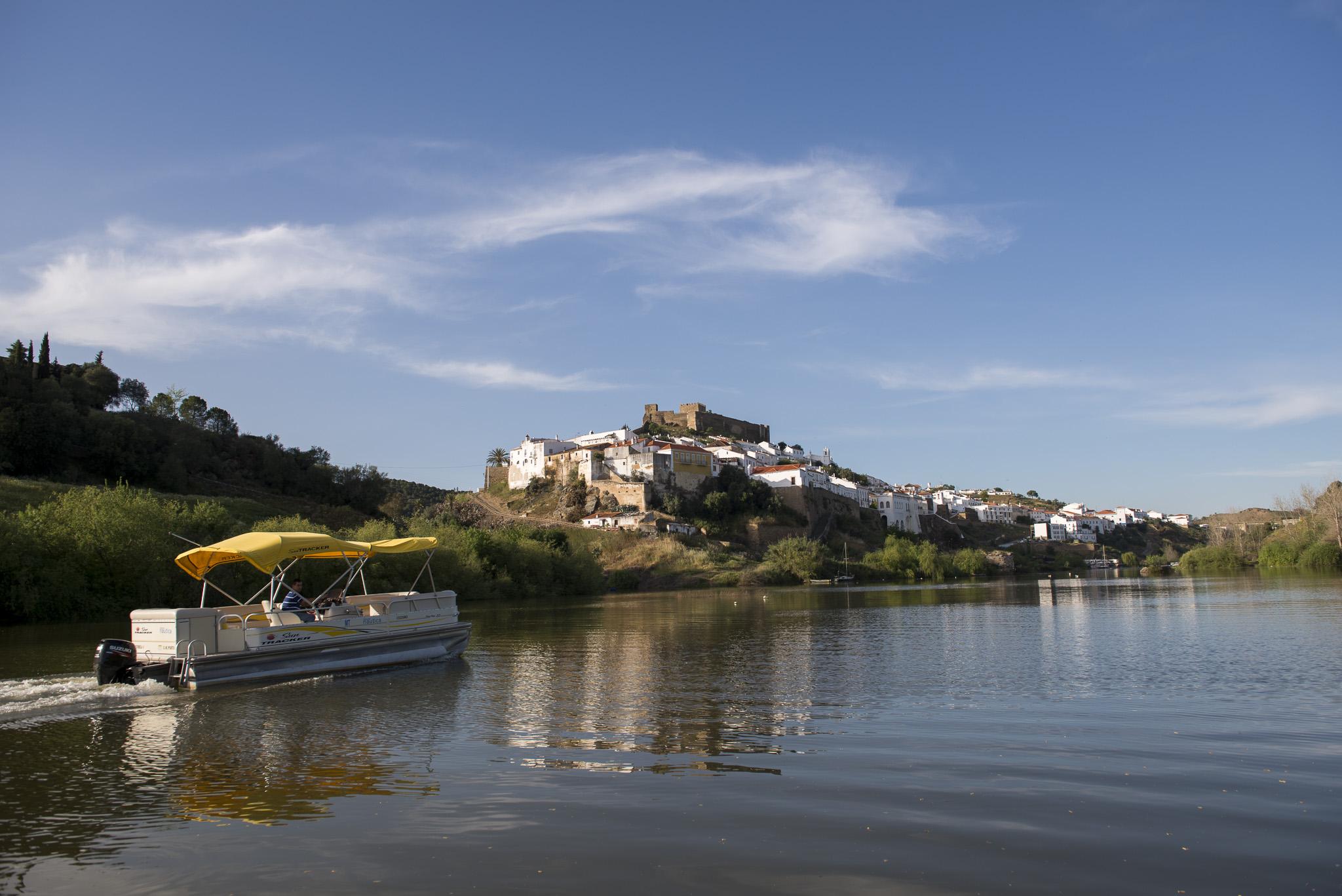 Beira Rio Hotel Mertola Bagian luar foto